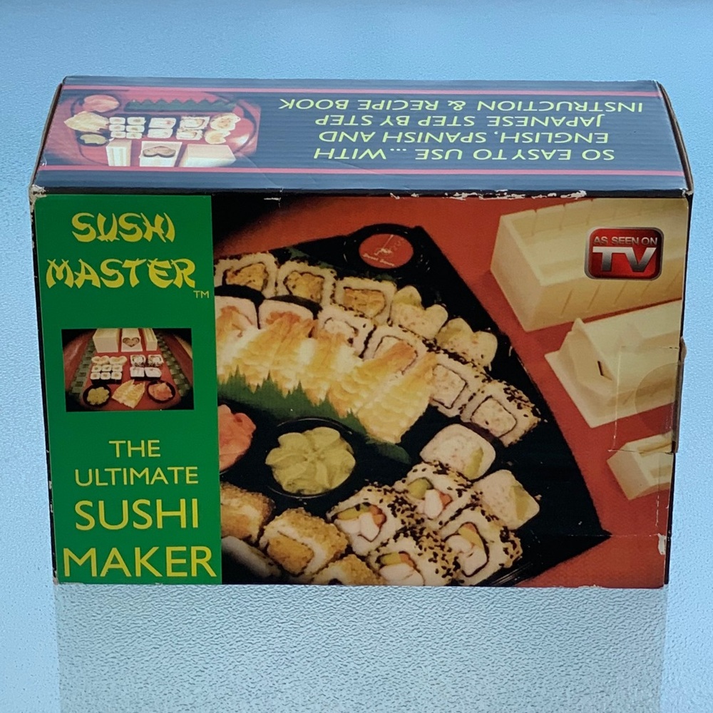 Green and Black Sushi Maker